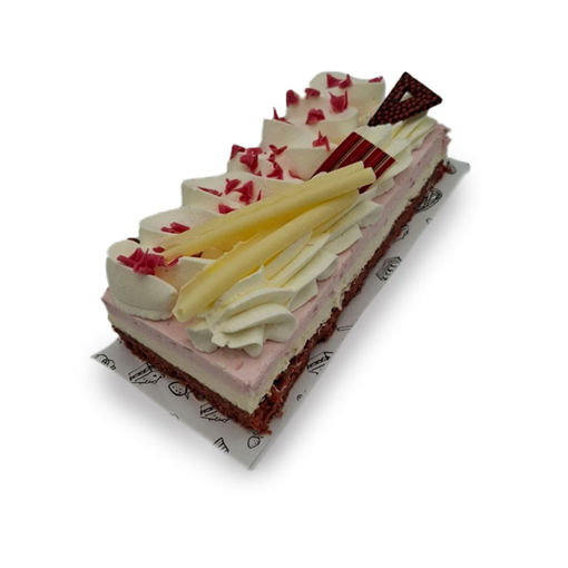 Afbeelding van Red velvet pompedour