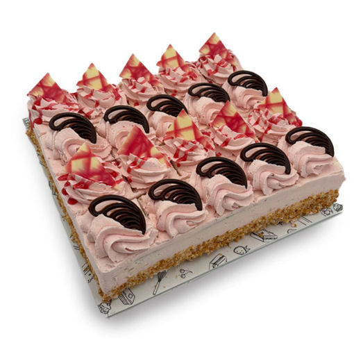 Afbeelding van Aardbeismaak taart